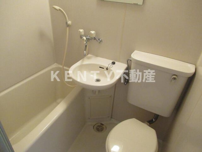 【浴室】 | ハイムタナベ | 落ち着いた空間のお風呂です