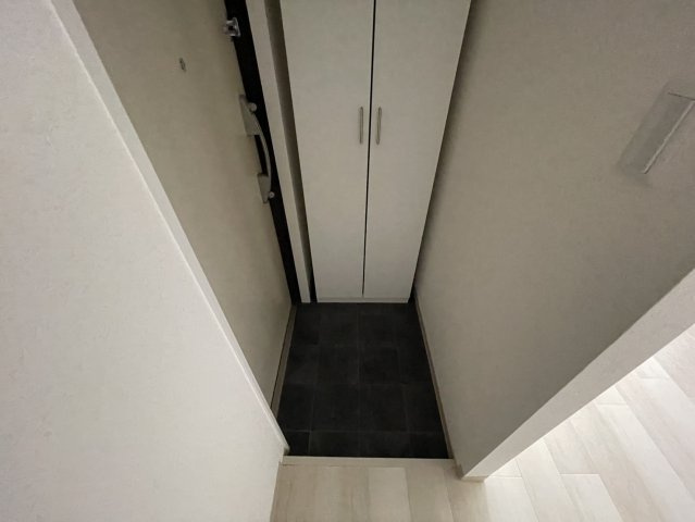 スカイハイツの玄関