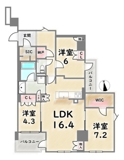 【間取り】 | シャリエ京都円町