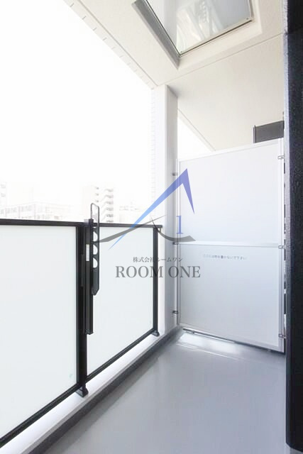 ＳＱＵＡＲＥ　ＣＩＴＹ　ＫＡＷＡＳＡＫＩのバルコニー|バルコニーです。