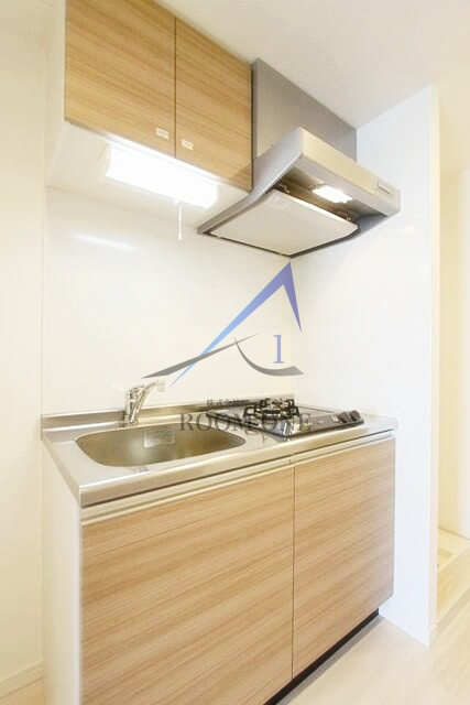 ＳＱＵＡＲＥ　ＣＩＴＹ　ＫＡＷＡＳＡＫＩのキッチン|キッチンです。