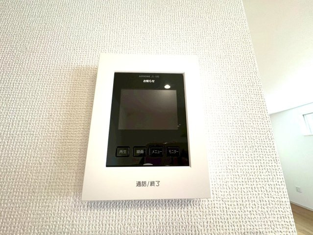 ◆京阪バス『上花山』停まで徒歩６分◆ウォークインクローゼット付き４ＬＤＫ◆角地◆山科区西野楳本町４期のセキュリティ|TVモニター付きインターフォン