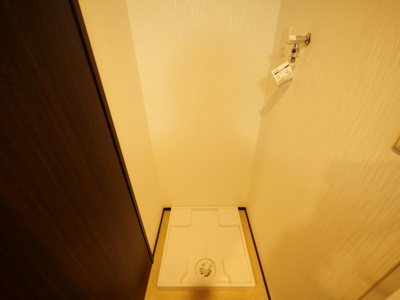 【設備】 | プレジオ長田 | 洗濯機置き場です