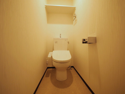 【トイレ】 | プレジオ長田 | 落ち着いた色調のトイレです