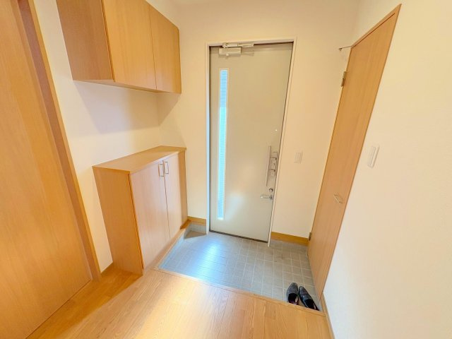 アザミテラスB棟の玄関|毎日通る玄関はこちらです