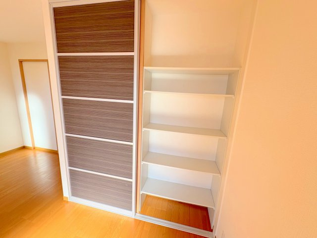 アザミテラスB棟の収納|専用の収納スペースです