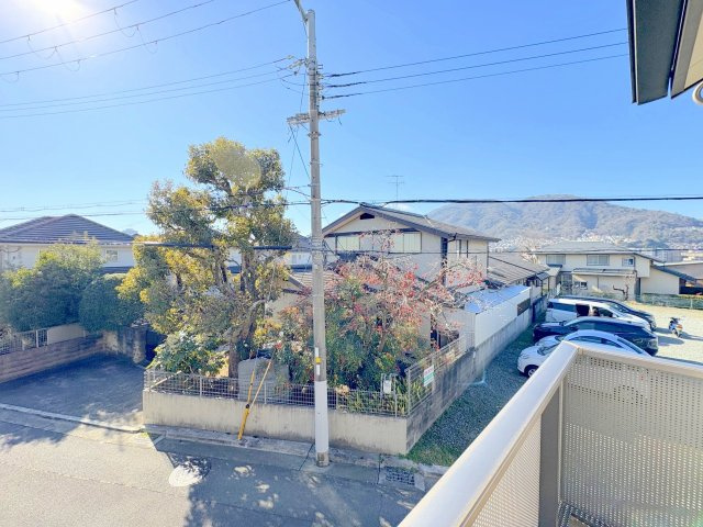 アザミテラスB棟の展望