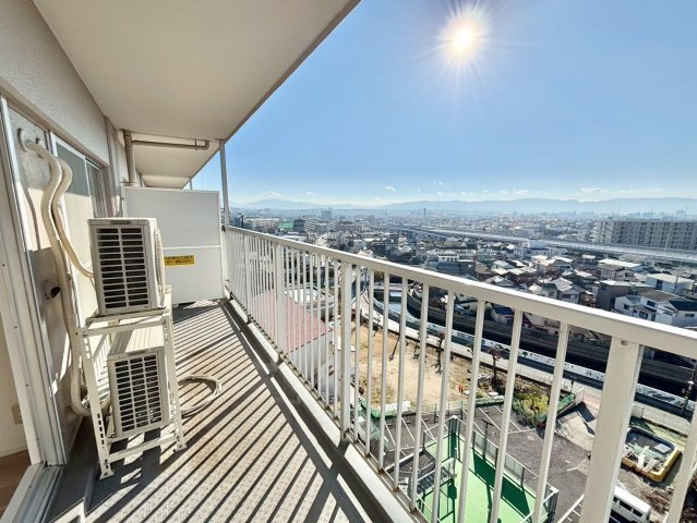 メゾンドール高石のバルコニー|バルコニー