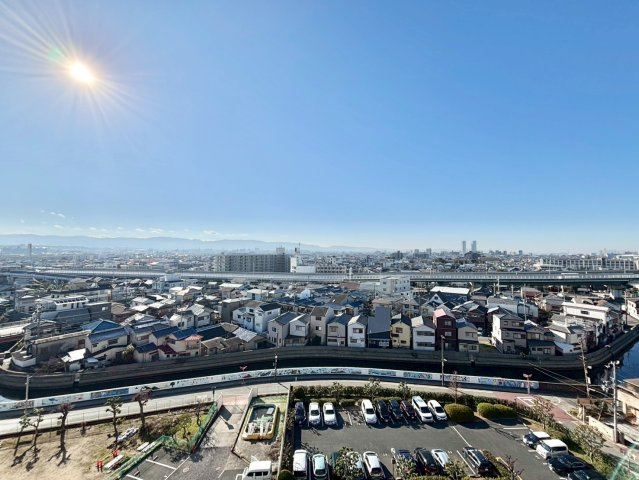 メゾンドール高石の展望|バルコニーからの眺望