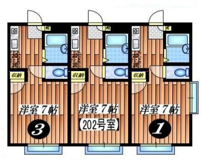 ミ・カーサの区画図