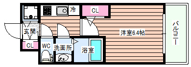 【間取り】 | エスリード新大阪ザ・プレミアWEST