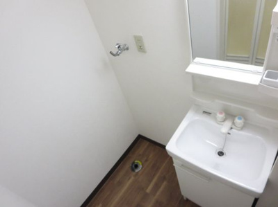 【洗面所】 | ヴィラージュ三室Ａ・Ｂ