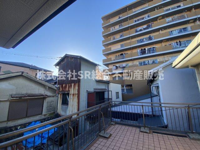 足代2丁目中古戸建の展望|閑静な住宅街です。