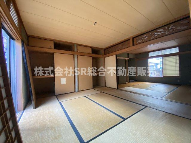 足代2丁目中古戸建の和室|和室を繋げて使うと16帖あります！
