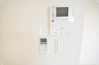 【セキュリティ】 | ＣＢ草加サラ | モニター付きインターホンです。