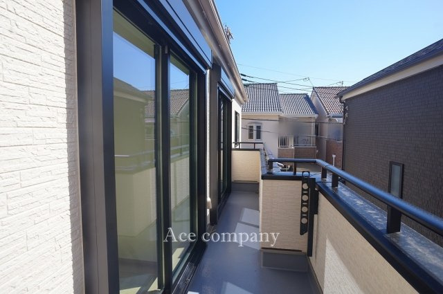 【バルコニー】 | 東大阪市大蓮東2丁目　【1号棟/全3棟】 | 南向きのバルコニーです☆