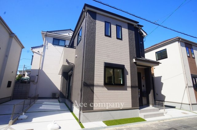 【外観】 | 東大阪市大蓮東2丁目　【2号棟/全3棟】 | 【2号棟/全3棟】駐車2台可能！2階建て！地震に強い家！ローン返済目安：月々約88669円（頭金0円、変動金利0.875％、返済期間40年、ボーナス払い無しで試算しています）