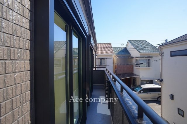 【バルコニー】 | 東大阪市大蓮東2丁目　【2号棟/全3棟】 | 南向きのバルコニーです☆