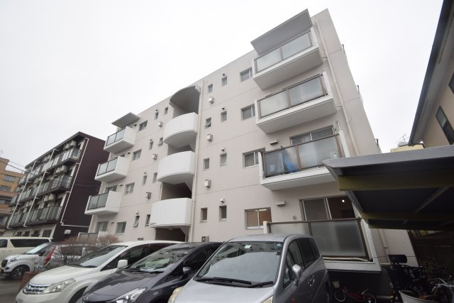 ハイムサンポートの外観|外観もきれいです