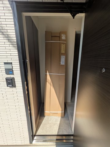 ヒュッゲの玄関