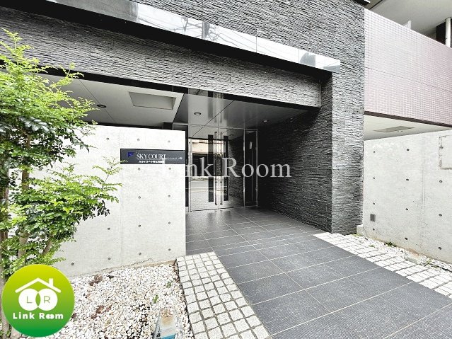 スカイコート押上弐番館のエントランス