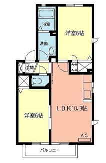 【間取り】 | グランドソレイユⅠ | グランドソレイユⅠの間取りです。