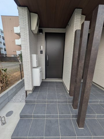 ヒュッゲの玄関