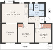 コーポ土棚の画像