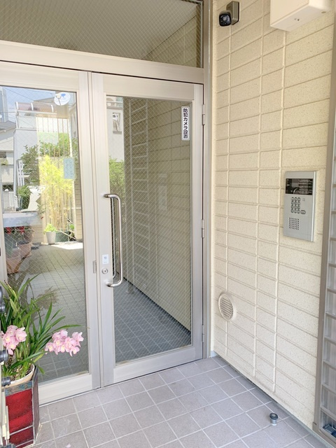 ハイム欅のエントランス|オートロックエントランス★