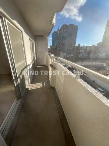 ルネ中之島のバルコニー|開放的で明るい空間を演出してくれるバルコニーです