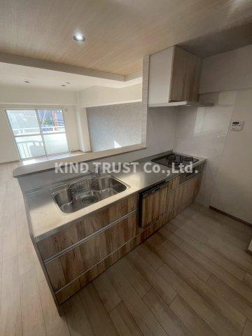 ルネ中之島のキッチン|お料理しやすいキッチンです