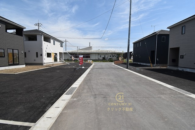 Cradlegarden　 常陸大宮市姥賀町　第3　8の前面道路含む現地写真|現地撮影（2026年4月）