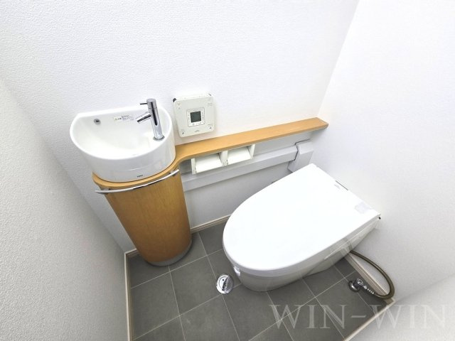 豊橋市下地町の賃貸マンションのトイレ