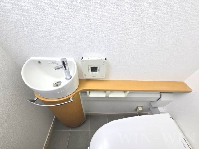 豊橋市下地町の賃貸マンションのトイレ