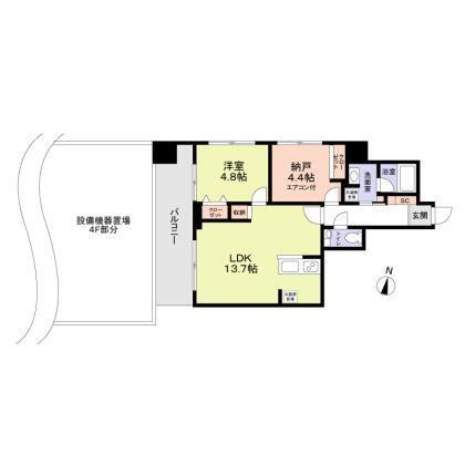 アエルグラン相模大野の間取り