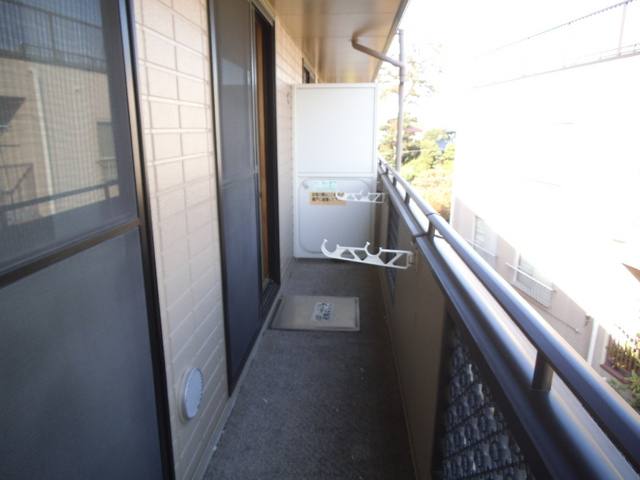 浮間パークサイドハイツのバルコニー|バルコニーは東向きです♪