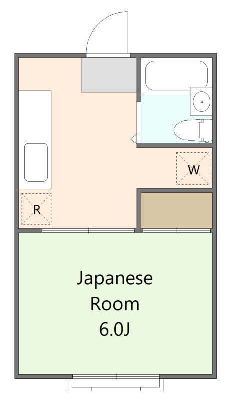 リリーズハウス相模大野の間取り