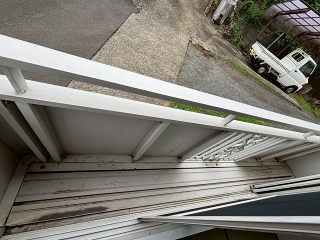 グランドヒル岡上Aのバルコニー