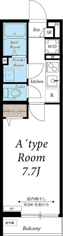 リブリ・LUCE町田の間取り