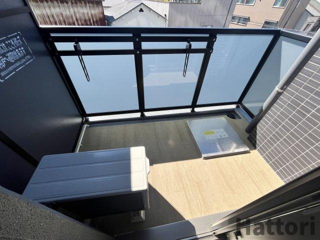 アドバンス大阪ビヤン　仲介手数料無料のバルコニー