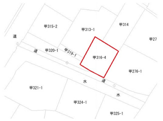 【土地図】 | 売地　小川