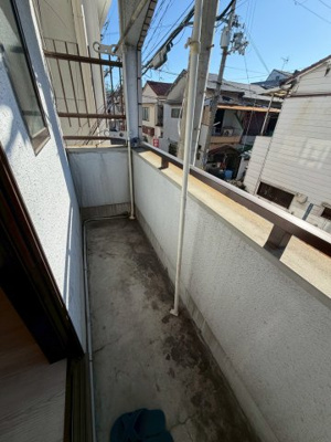 【バルコニー】 | 上神田二丁目貸家