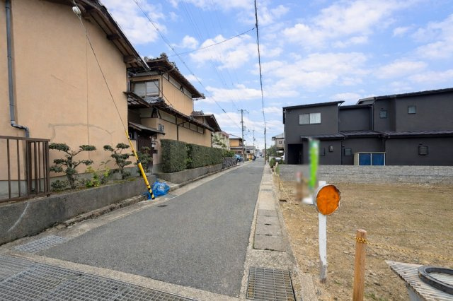 山田出口町の前面道路含む現地写真