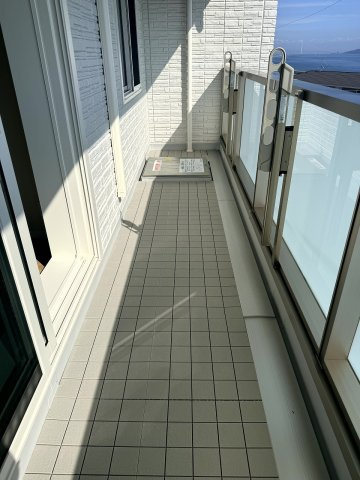 Seaside Houseのバルコニー