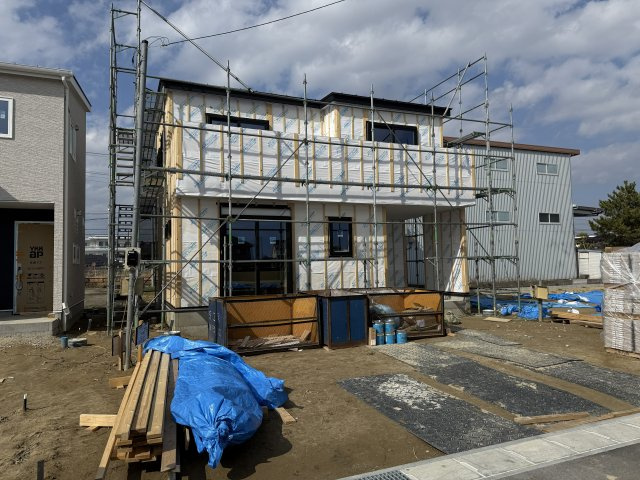 匝瑳市八日市場ロA区／太陽光発電システム付　新築一戸建の外観