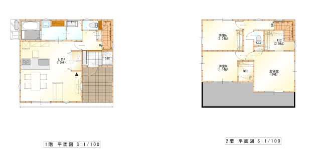 匝瑳市八日市場ロA区／太陽光発電システム付　新築一戸建の外観