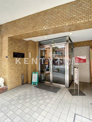 【エントランス】 | プレジデントハイツ五反田 | 落ち着いたエントランスです