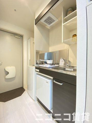 【キッチン】 | ハーモニーテラス・Ｆｒｅｅｓｉａ平和台 | 別号室イメージの為、現状を優先致します。