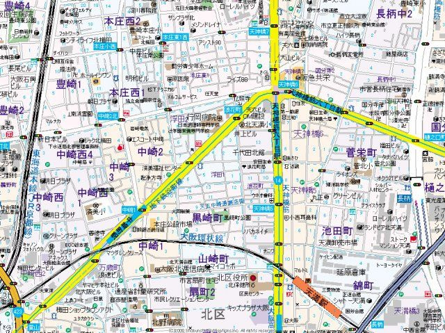 【地図】 | アクアプレイス梅田Ⅱ