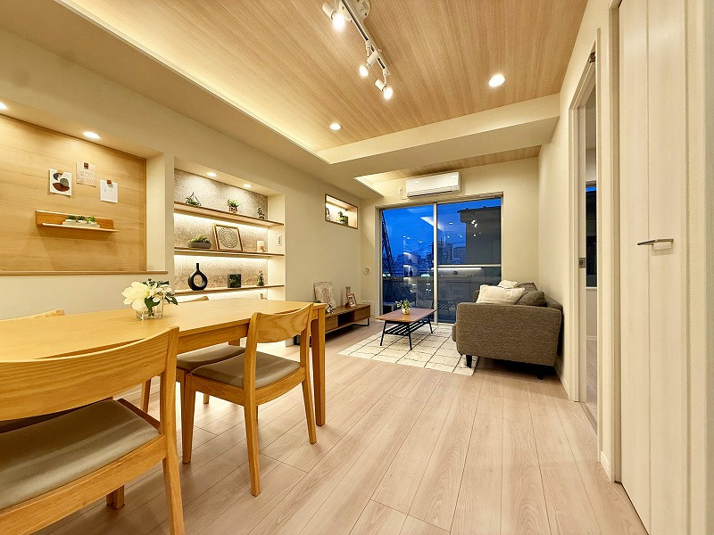 ボン・ファミリエ宮崎台の居間・リビング